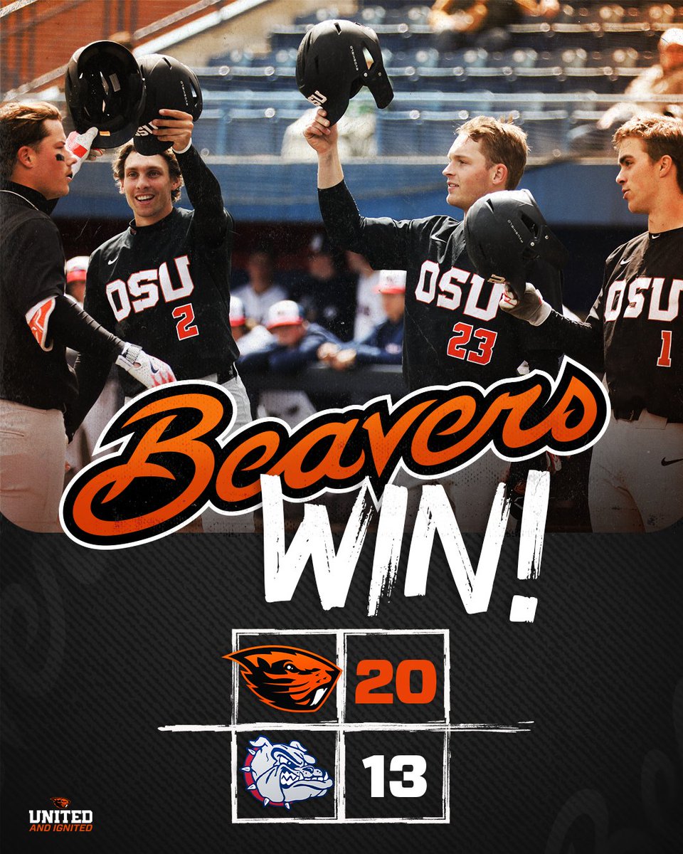 This one is in the books. #GoBeavs