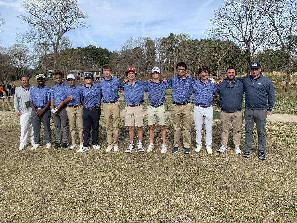 Nice win today over O'Connell in golf, 5-4. Stags are 7-4 on the year. WCAC Championships tomorrow.