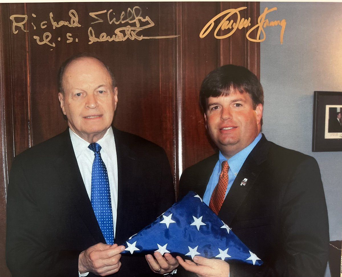 Wishing a happy 90th Birthday to @SenShelby! Thank you for your lifetime of service to our great state of Alabama. It has been an honor to know you for many years, and I hope you are enjoying your retirement!