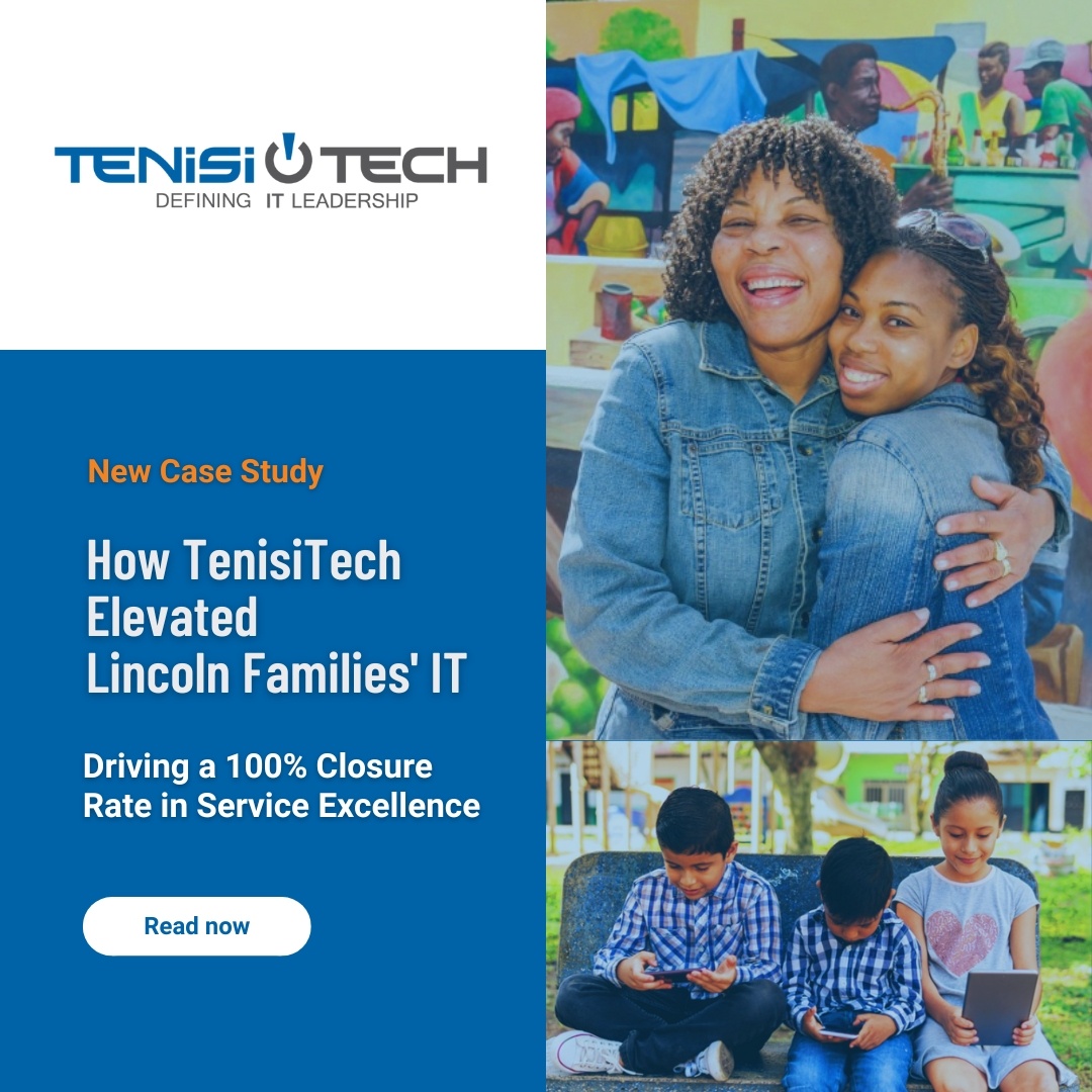 Transforming Nonprofits: TenisiTech & Lincoln Families Partnership 🌟 We're empowering @Lincoln1883 to focus on societal change through strategic IT support. 📥 Read the case study to see the transformative results: bit.ly/3JQTJmH #TenisiTech #NonprofitSupport