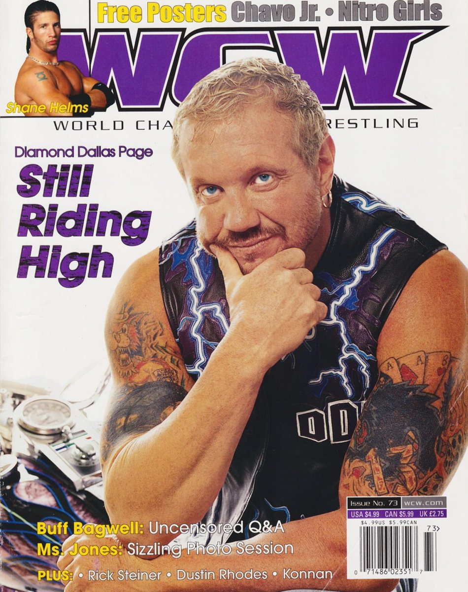 The cover of the FINAL issue of #WCW Magazine from May 2001! #WWERaw