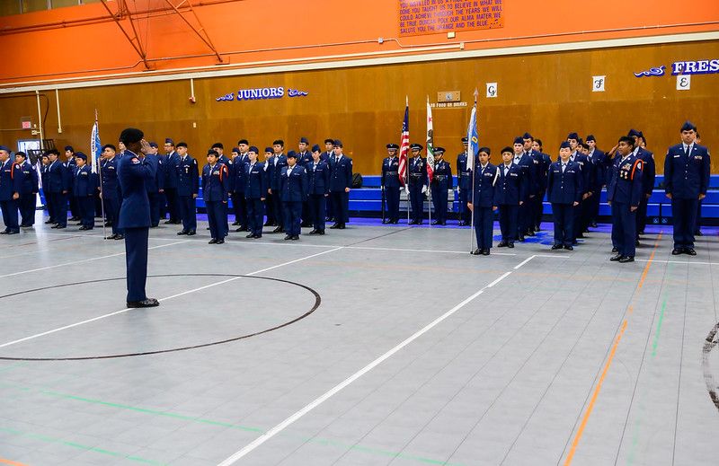 Exciting updates from Duncan Polytechnical High School! At the Change of Command ceremony, Cadet Elliot Garcia received his Air Force flight suit uniform for his acceptance into the Air Force JROTC Flight Academy! 🛫🎉 More pictures here: buff.ly/3Uu6U1Q