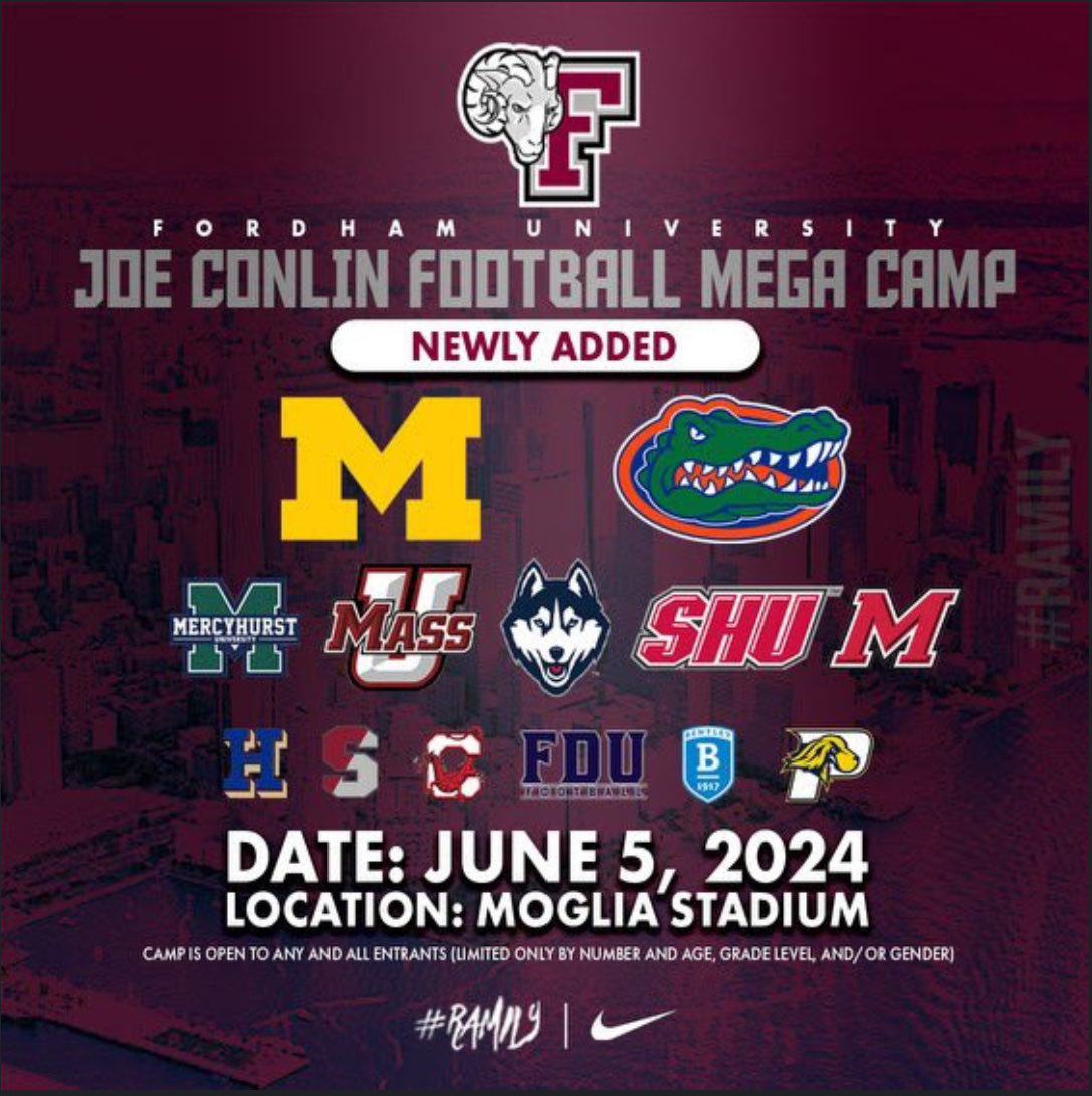 Thanks <a href="/FORDHAMFOOTBALL/">Fordham Football</a> for the camp invite!

<a href="/OJW_Scouting/">PrepRedzone Oliver</a> 
<a href="/PrepRedzoneMN/">Prep Redzone Minnesota</a> 
<a href="/SMB_WOLFPACK_FB/">SMB Wolfpack FB</a>