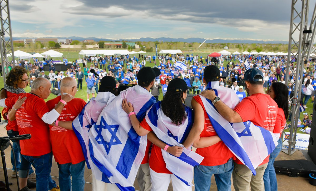 Colorado, thank you for showing up. Until next time. #AmYisraelChai 🕊️☮️