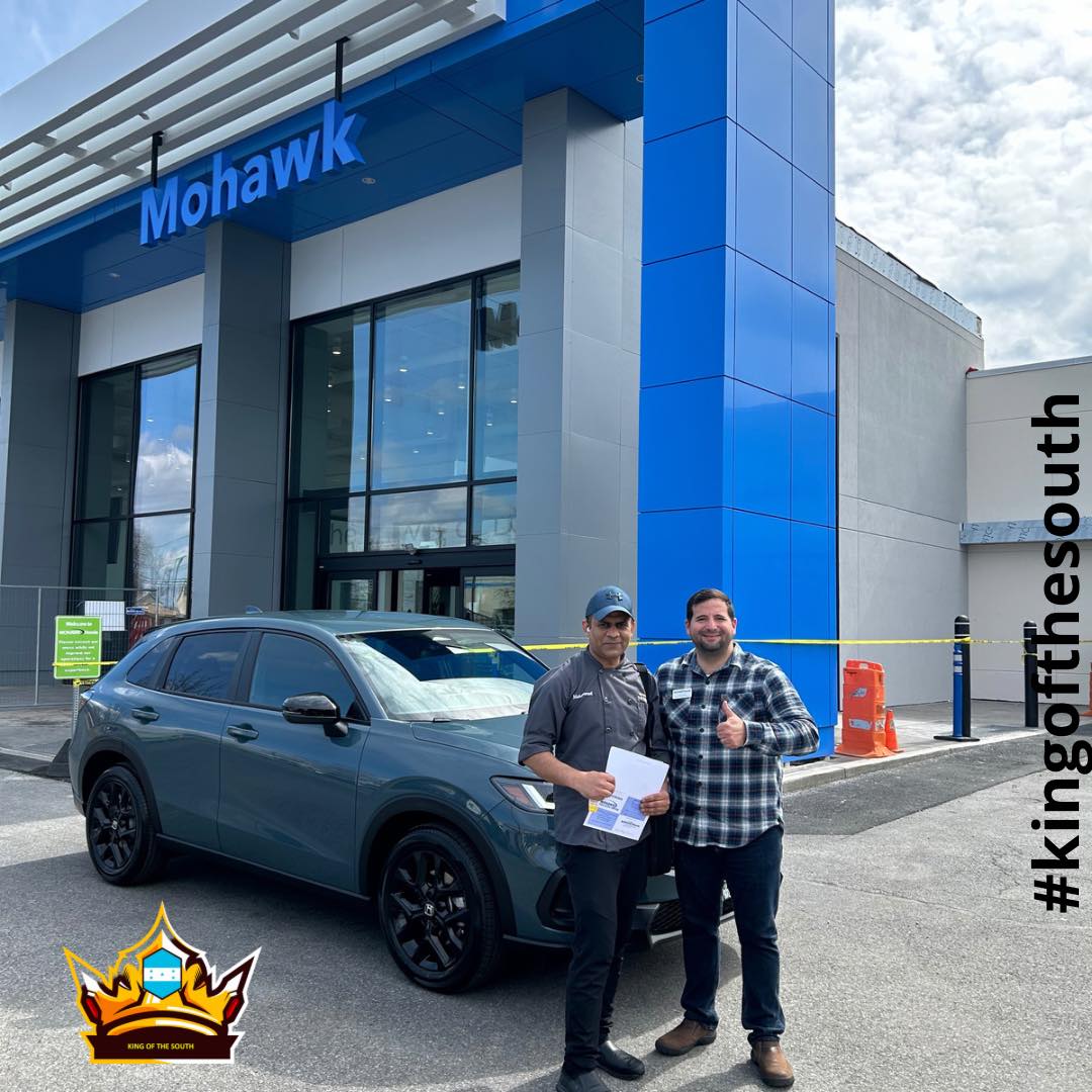 NEW CAR Monsay!!🚗💥!Welcome one and all to the Mohawk Honda Family! We are proud to go out of our way to please you💯🎊! 
See our Full Inventory: mohawkhonda.com/new-vehicles/
.
#MohawkHondaFamily #KingOfTheSouth #Mohawk #Honda #BlueStage #Prologue #HondaCRV #HondaHRV