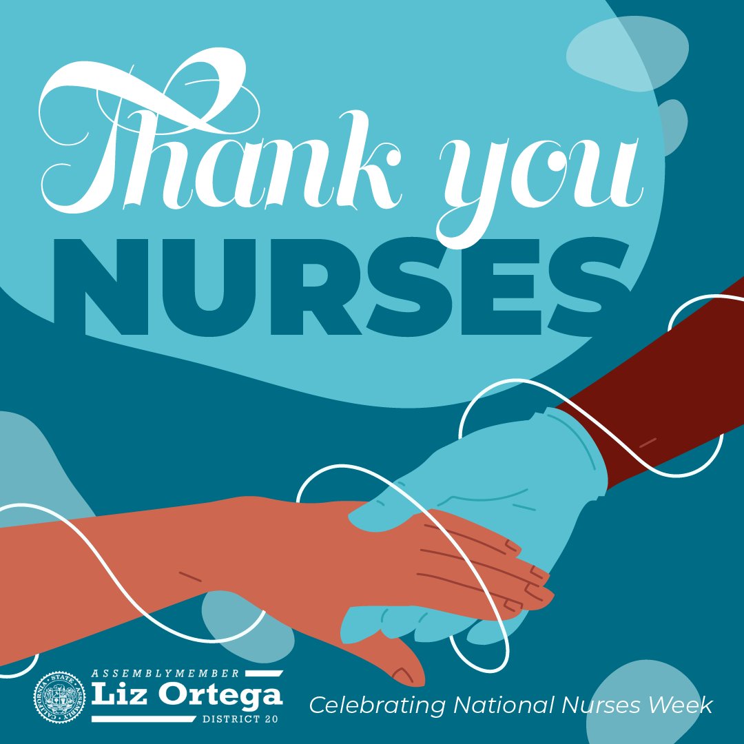 Happy National Nurses Week! This is an annual celebration of all nurses around the world. I was proud to champion legislation last year to make sure nurses are protected from toxic surgical smoke. I’m committed to protecting nurses & all workers on the job! #CALeg