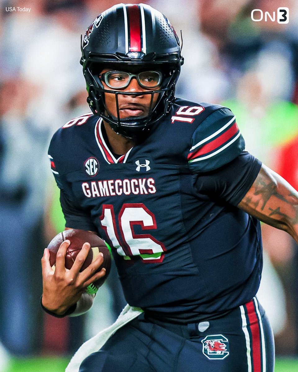 NEWS: Shane Beamer has named LaNorris Sellers South Carolina's starting QB coming out of spring practice, @GamecockCentral reports🤙 Sellers was an On3 Outlier in the 2023 class, ranking 95th NATL (No. 8 QB) on3.com/college/south-…