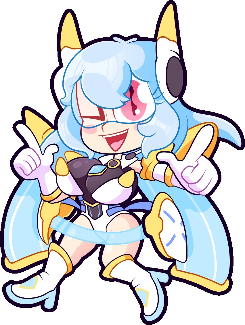 One of my favorite artist <a href="/BLARGEN69/">BLARGEN69 🛸</a> made a cute art of my new future Vtuber model! My life has been made. 💗✨😭
I teared up when I received this.