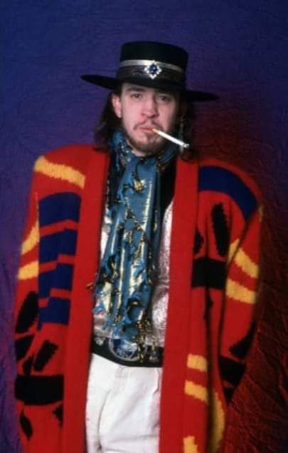 Stevie Ray Vaughan at the Royal Oak Music Theater in Michigan, 1986.