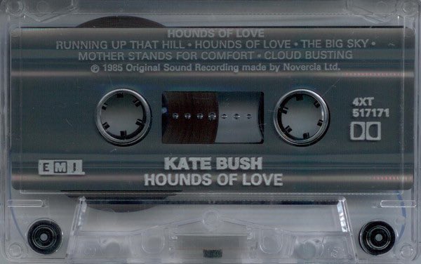Hounds of Love cassette tapes
