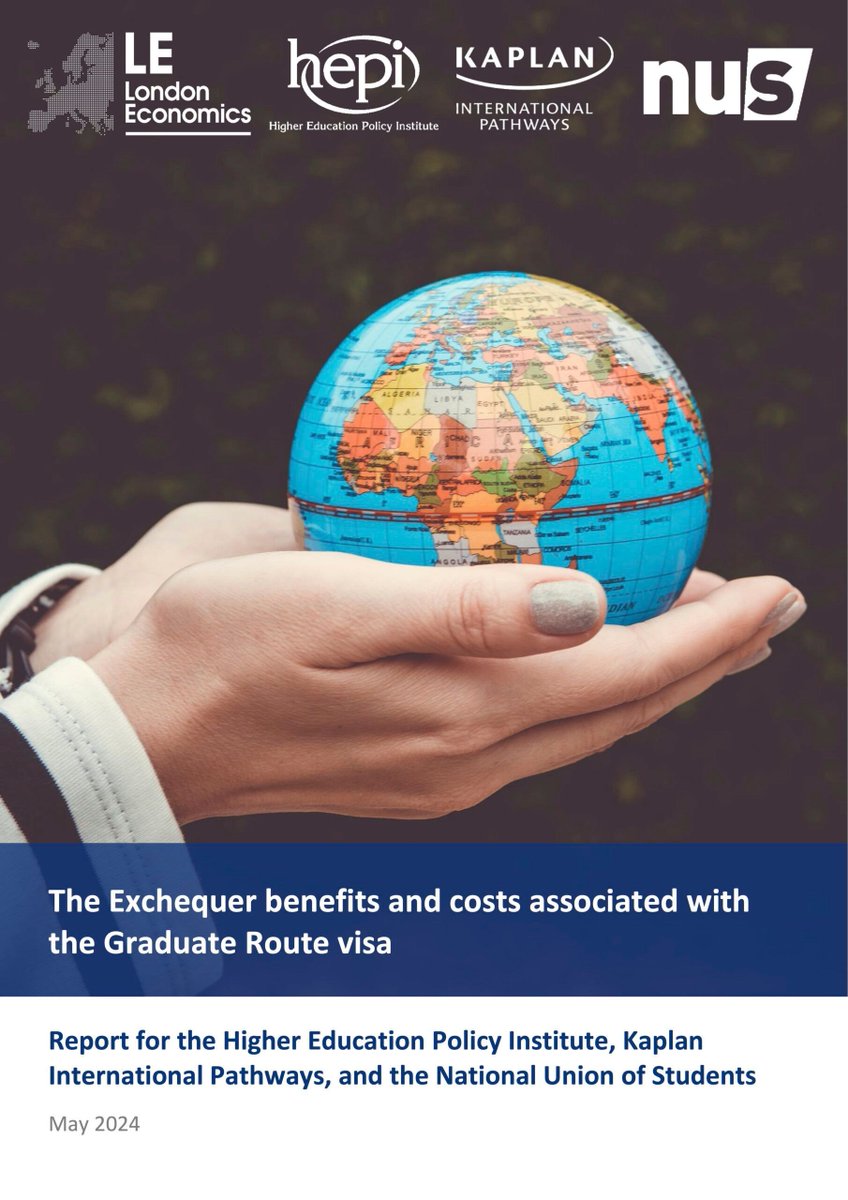 New Post: New research reveals the benefits of the Graduate Route visa buff.ly/3UvOoWX