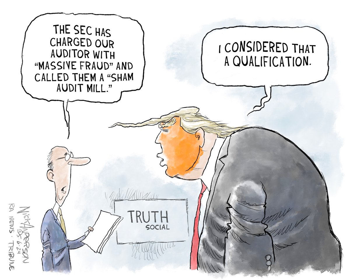 Truth Social's Auditor #TruthSocial #trump