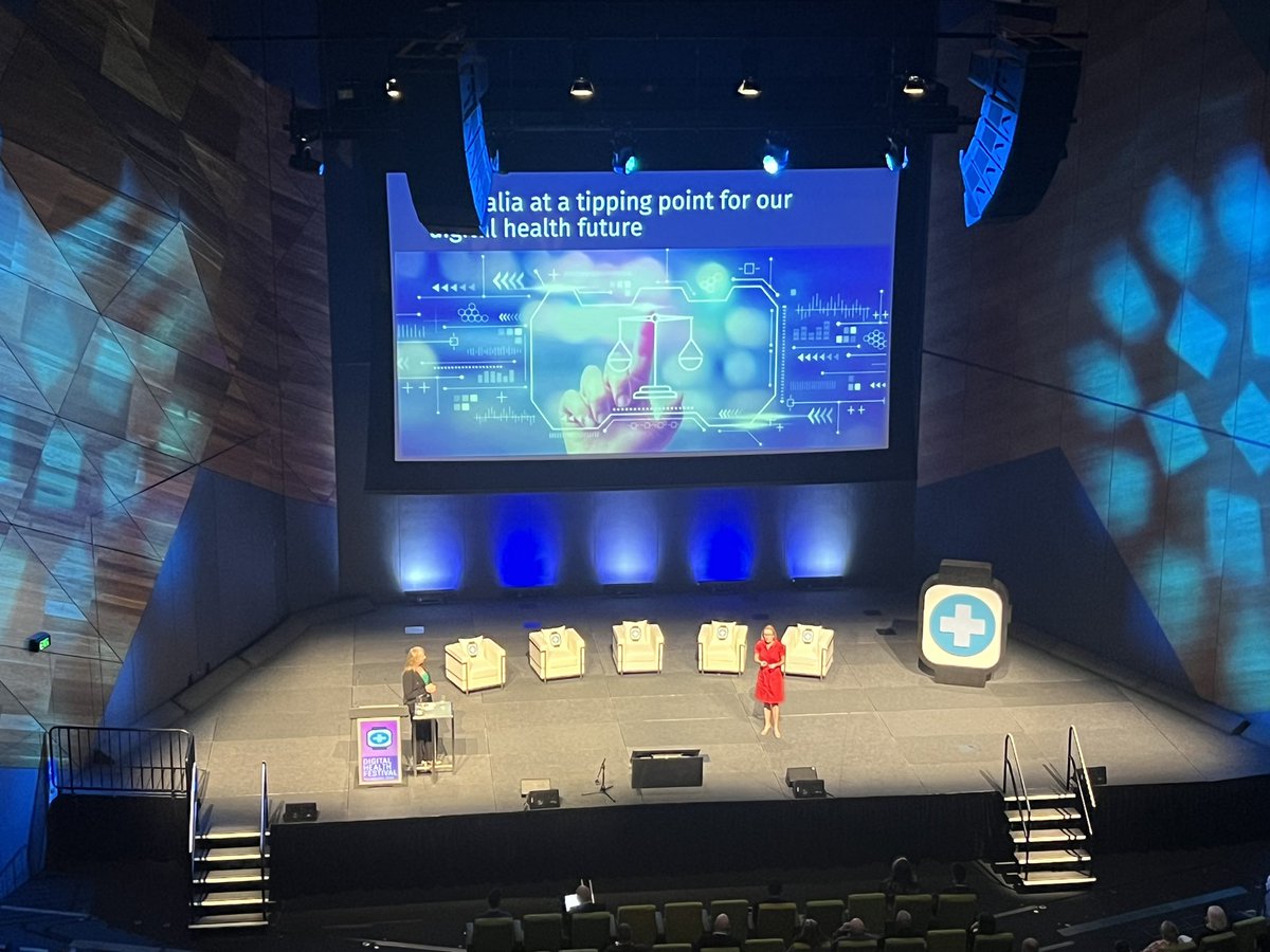 Excited for the next 2 days at the Digital Health Festival in Melbourne #dhf24