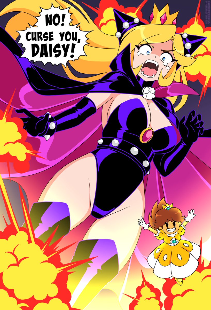 💜 Daisy Saves Sarasaland from Ultra Goddess Wapeach?! 💀 #Wapeach #PrincessDaisy #SuperMarioBros 🍄