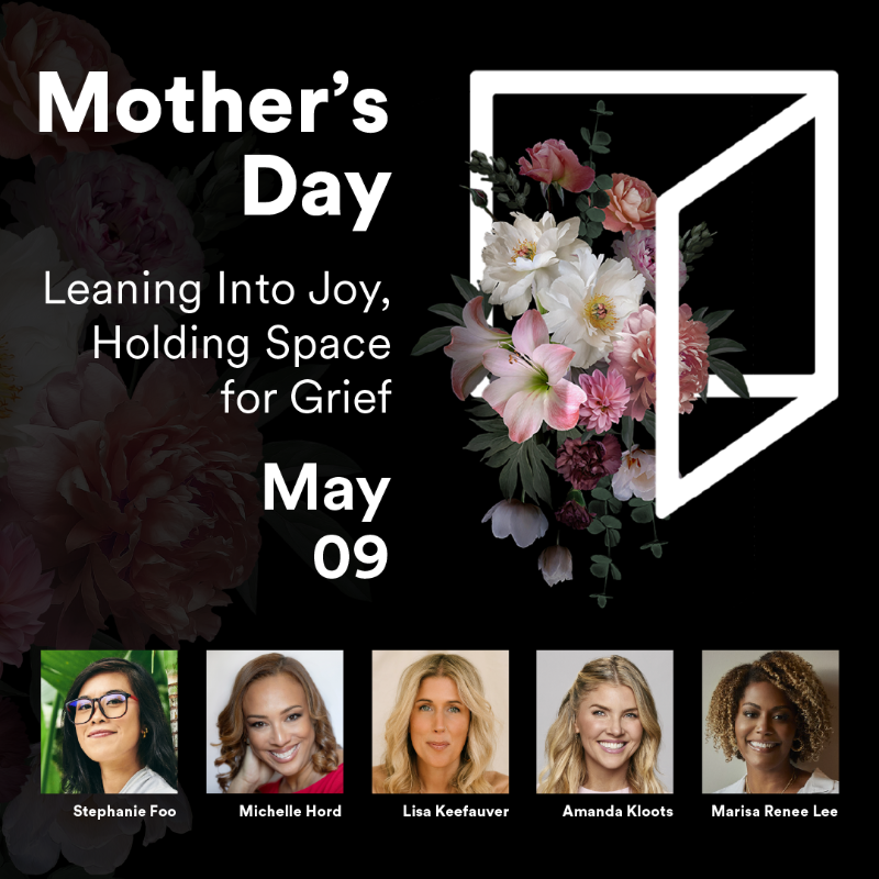 Lets_Reimagine's tweet photo. In anticipation of Mother’s Day, gather for a conversation with Marisa Renee Lee, Michelle Hord, @stephaniefoooo, and @LisaKeefauver. Moderated by @amandakloots, co-host of @TheTalkCBS. Reserve your spot here: https://t.co/maQyMlqwyC