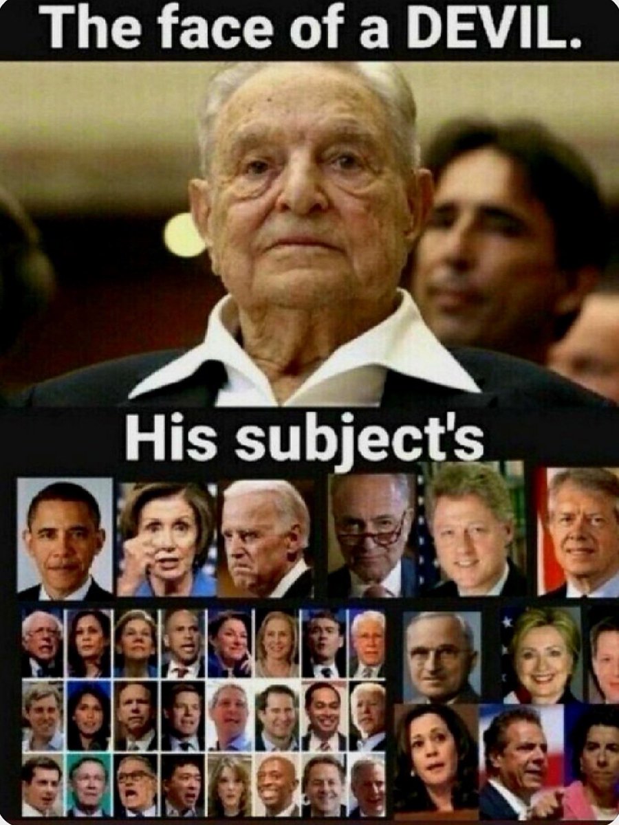 This meme was sent to me and I totally agree with the pictures of all these people who are being bought and sold by Soros. Look carefully and you will our countries traitors…..