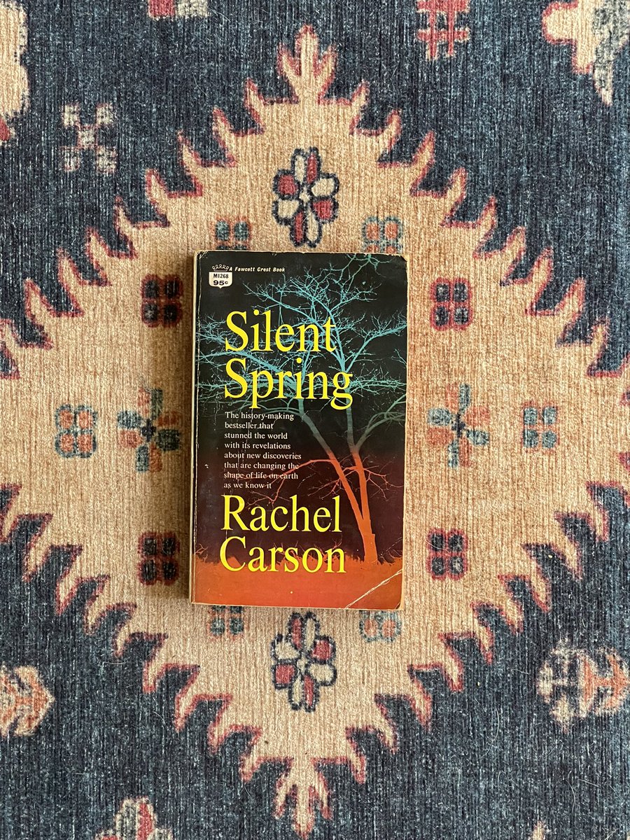 Silent Spring by Rachel Carson. Paperback, 1969. #rachelcarson etsy.com/listing/172638…