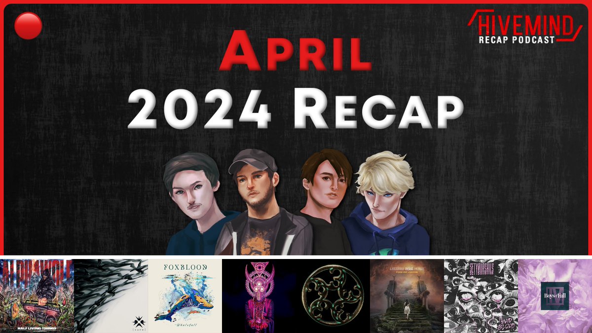 We are Live! April had a ridiculous amount of singles and albums to bring in the Spring! We're talking about new releases from @FuturePalaceDE @WeAreNerv @FOXCULTBAND @FairlaneMusic @Northlane @AlphaWolfCVLT @eidola and more! LINK ▶️▶️▶️youtube.com/watch?v=iBrZFq…