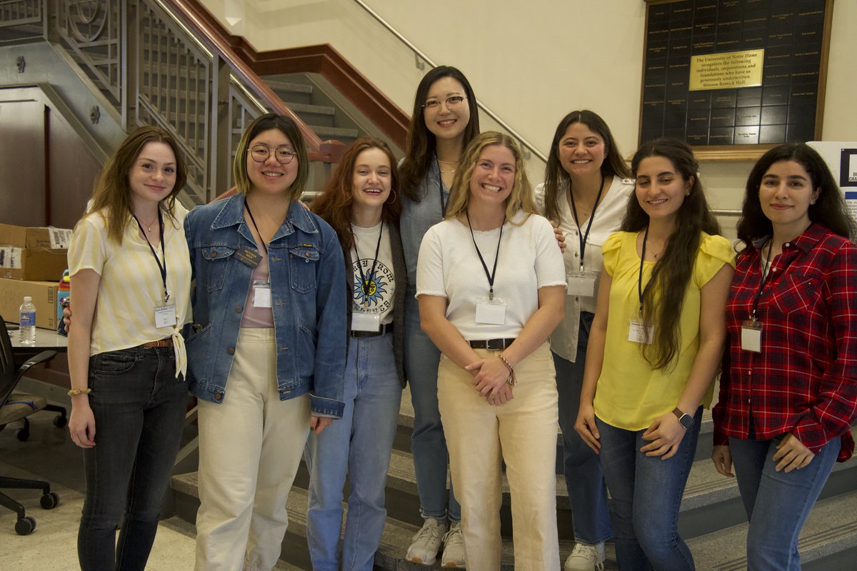 Hannah Spero (@sperogeology) on Twitter photo Successful first ever <a href="/NDGradSWE/">Notre Dame GradSWE</a> End-of-Year Symposium!
It was a fun event to bring from its infancy-conceptualizing it last year, to applying for funding, to planning & executing it with the GradSWE team.
Awesome last event as President 🎉 #buildingcommunity #phd Successful first ever <a href="/NDGradSWE/">Notre Dame GradSWE</a> End-of-Year Symposium!
It was a fun event to bring from its infancy-conceptualizing it last year, to applying for funding, to planning & executing it with the GradSWE team.
Awesome last event as President 🎉 #buildingcommunity #phd