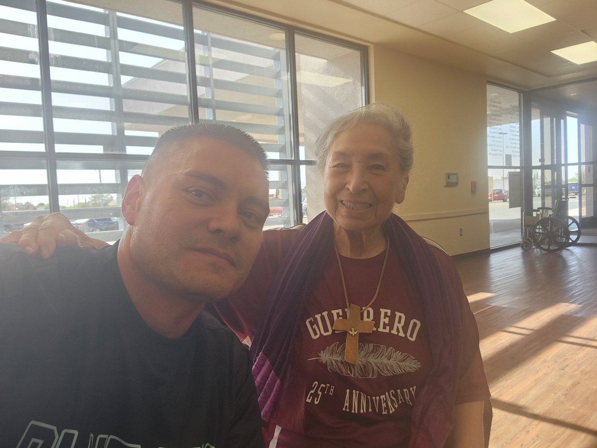I had to go see my orthopedic doctor today. I had the honor of speaking with the amazing Mrs. Rosa Guerrero in the waiting room. Listening to her stories and just hearing how proud she is to have 'La Cultura, todo se hace con ganas y ay que disfrutar la vida' #wisewords