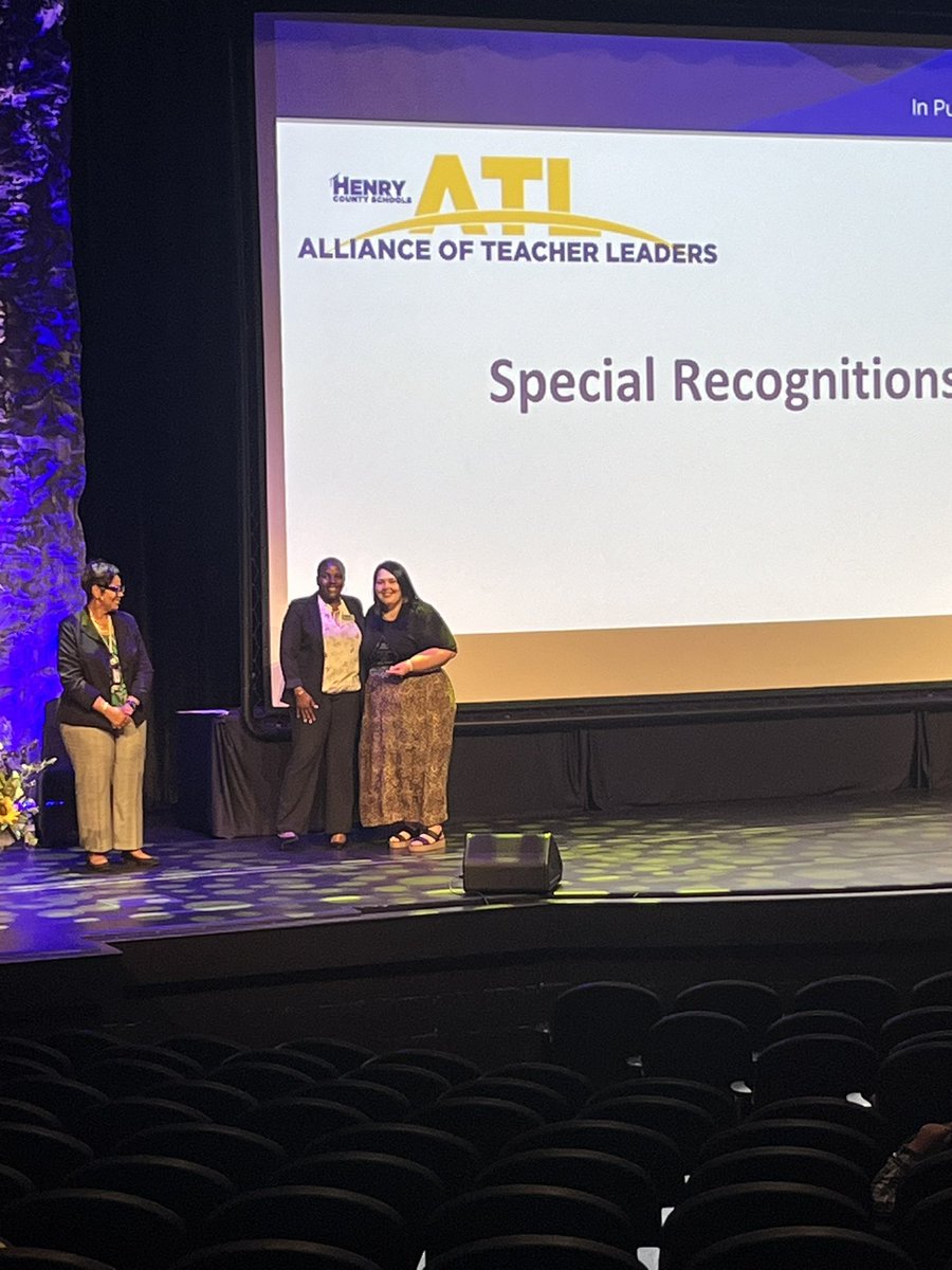 Congratulations to @Timberridge_HCS Mrs. Ashley Whitsell on receiving the Alliance of Teacher Leaders School Impact Award! We are so thankful for her dedication to making TRE the best place to learn and grow! #titanstrong