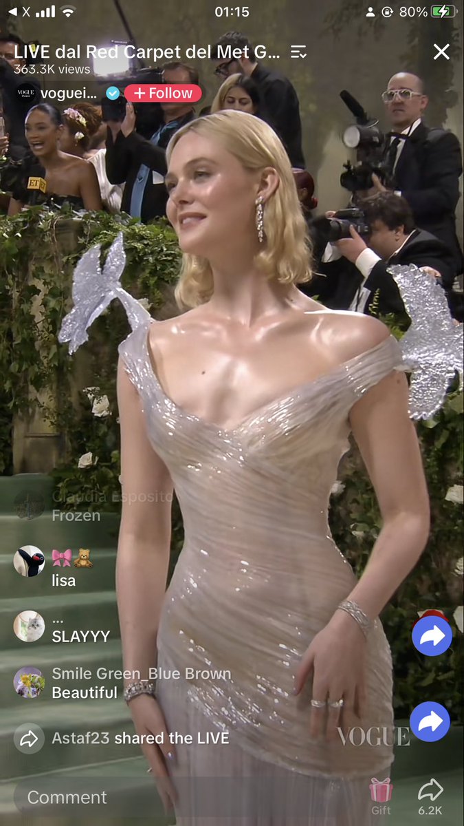 She was fairy✨ #MetGala