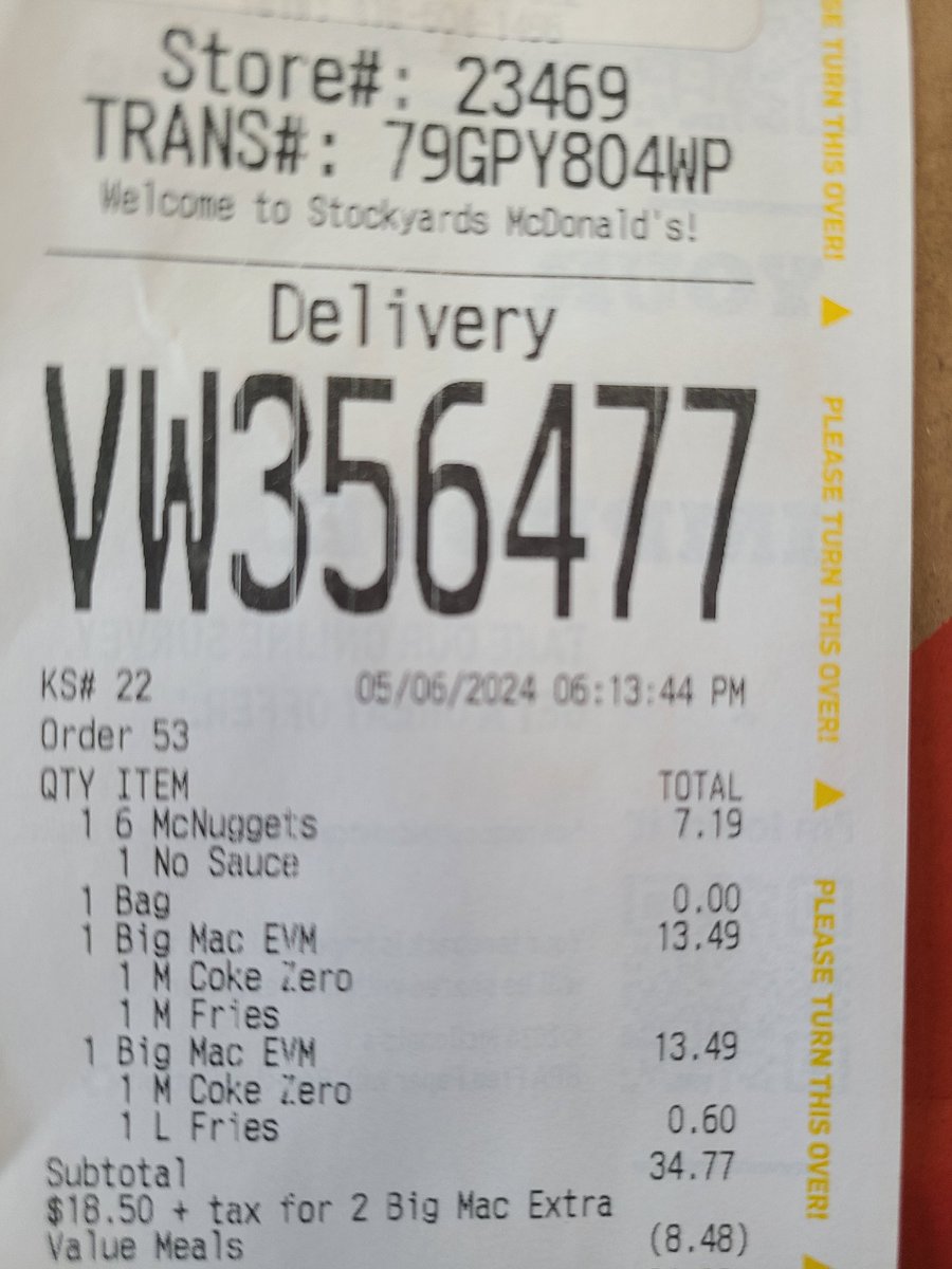 YeyahShashing's tweet photo. Really @McDonaldsCanada ?!   medium and large fries? bigmac patty? https://t.co/W6OOxuJbd7