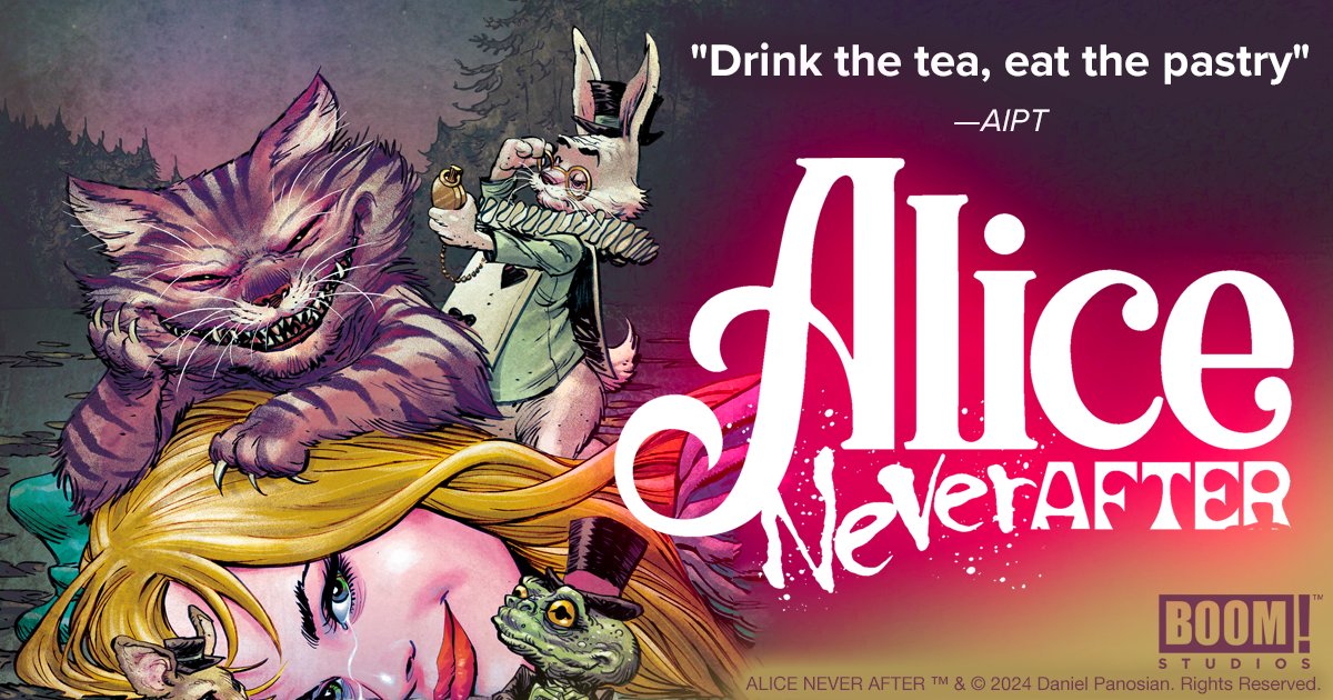 The Alice NEVER After collected TPB is out today! :)