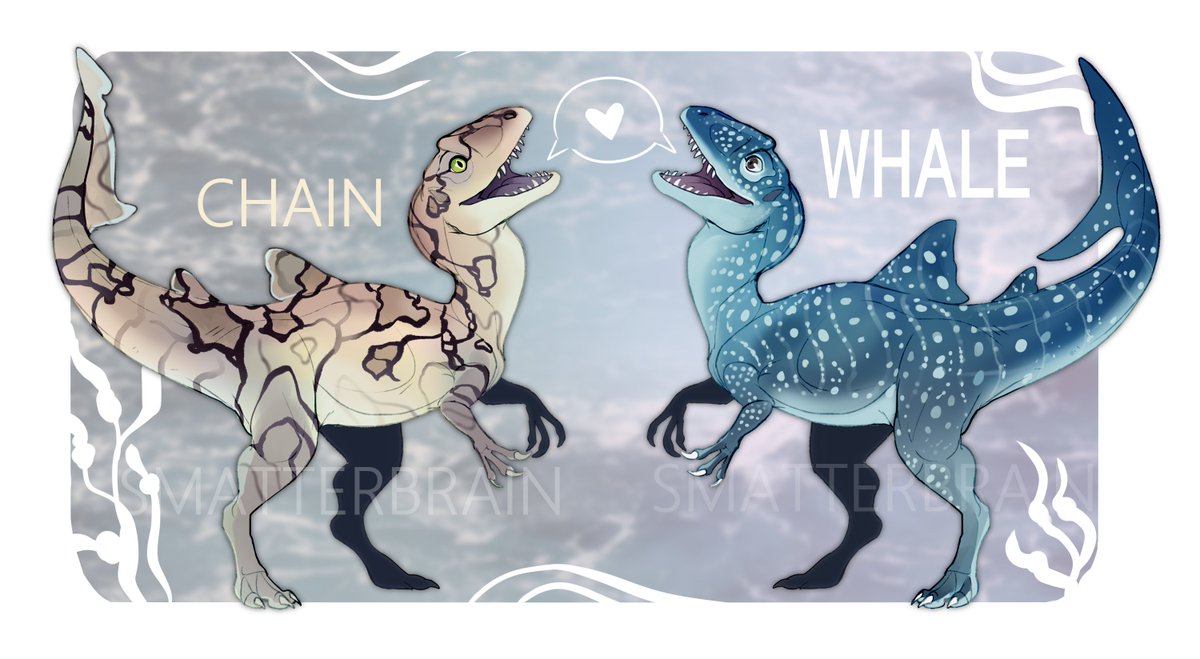 Shark Concavenator Adopts! 🦖🦈

Bring a finned friend home with you today!

Chain is $75
Whale is $85

DM me to claim!