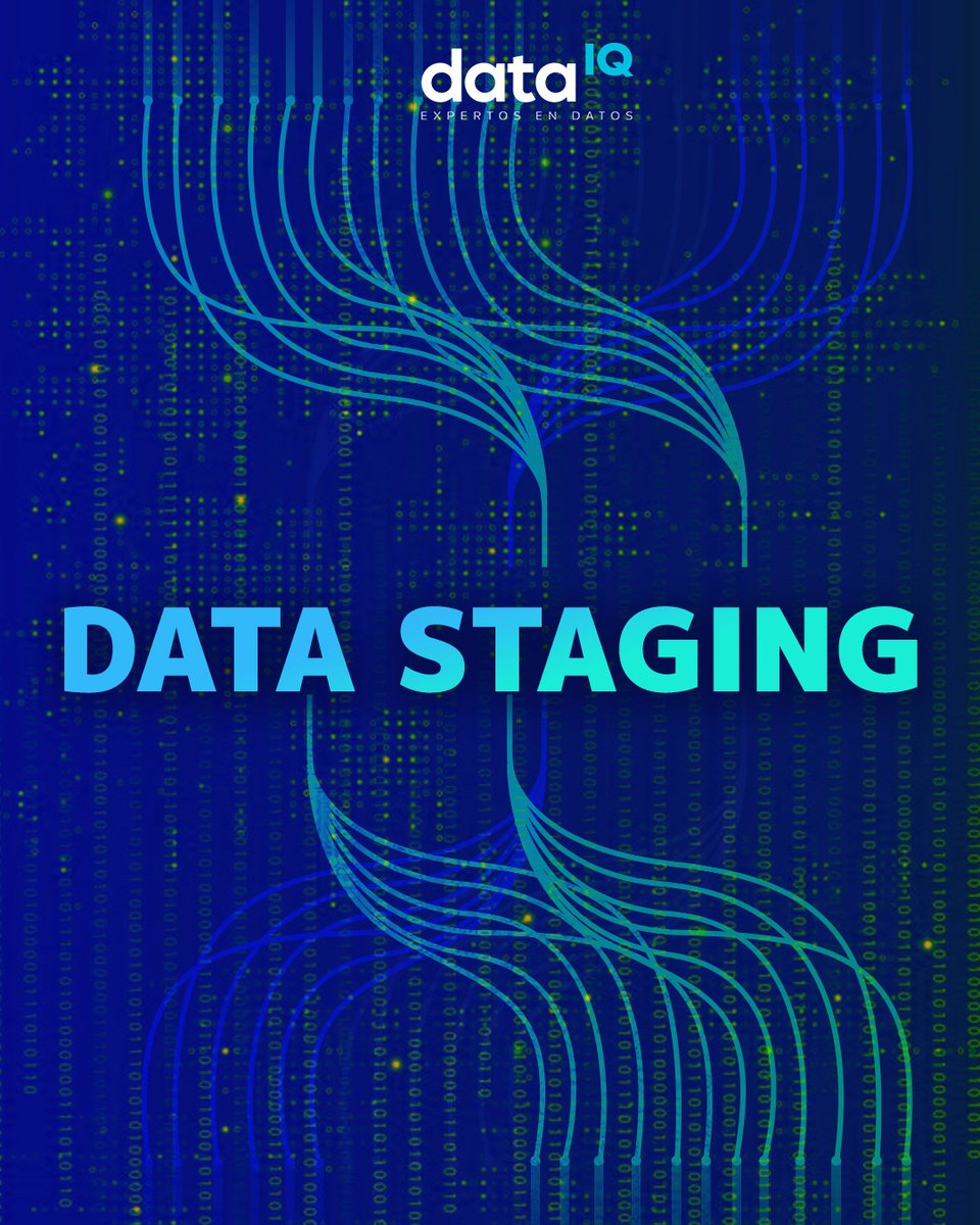 DataIQmx's tweet image. 📊 ¿Qué es el Data Staging? 

El #DataStaging es el backstage de un gran espectáculo, donde se prepara todo antes de salir al escenario principal.💡Es la clave para asegurar que los #datos estén limpios, estructurados y listos para su interpretación. ✨  
hubs.la/Q02whq9P0