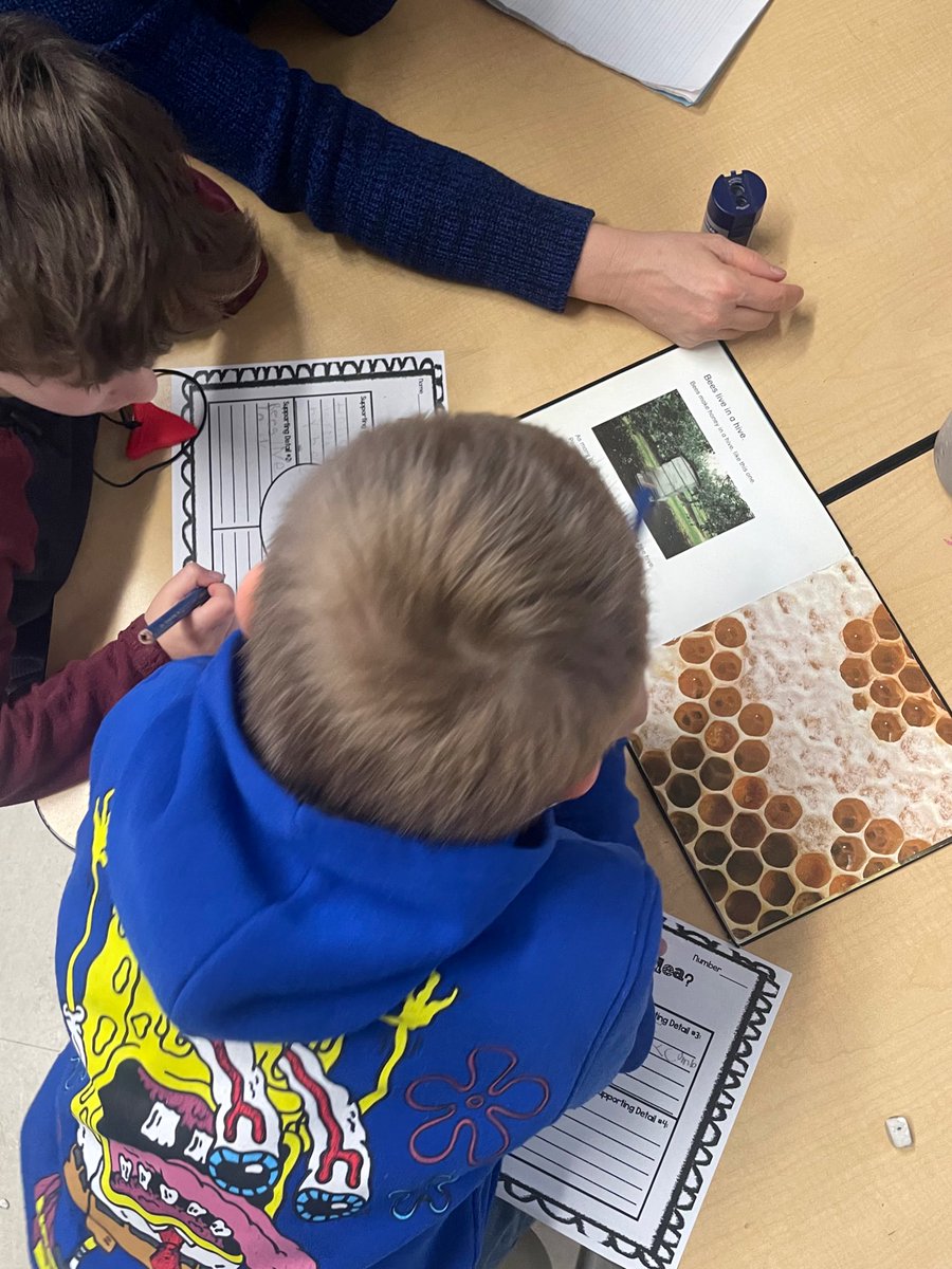 Having another go at non-fiction writing! Last week we practiced pulling information and summarizing from a book as a group. This week, we’re reading with a partner and working together to extract information from books. Can’t wait to see the final product! 👀