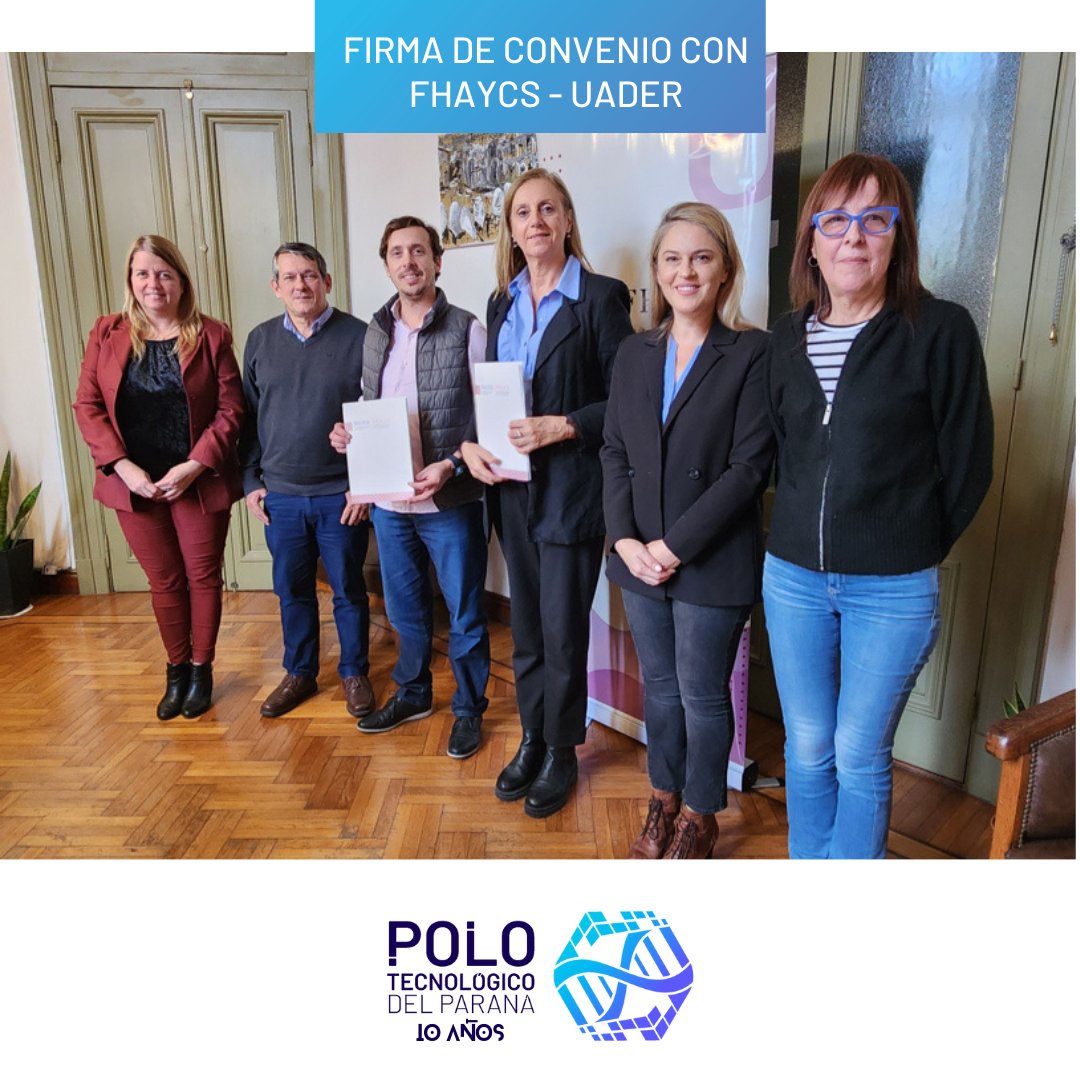 Firmamos un Convenio Específico de Colaboración Mutua para desarrollar actividades de interés educativo, social, científico, tecnológico y cultural con la Facultad de Humanidades, Artes y Ciencias Sociales de UADER