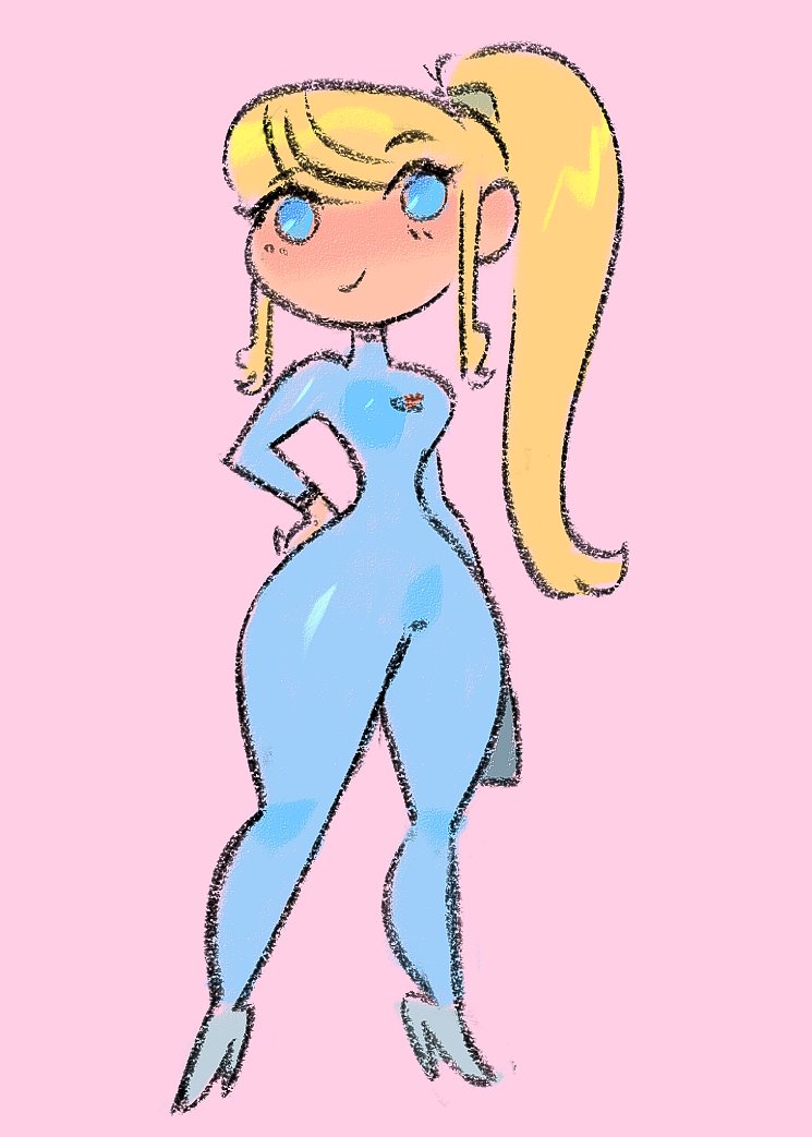 getting back into working! here's a quick samus :3