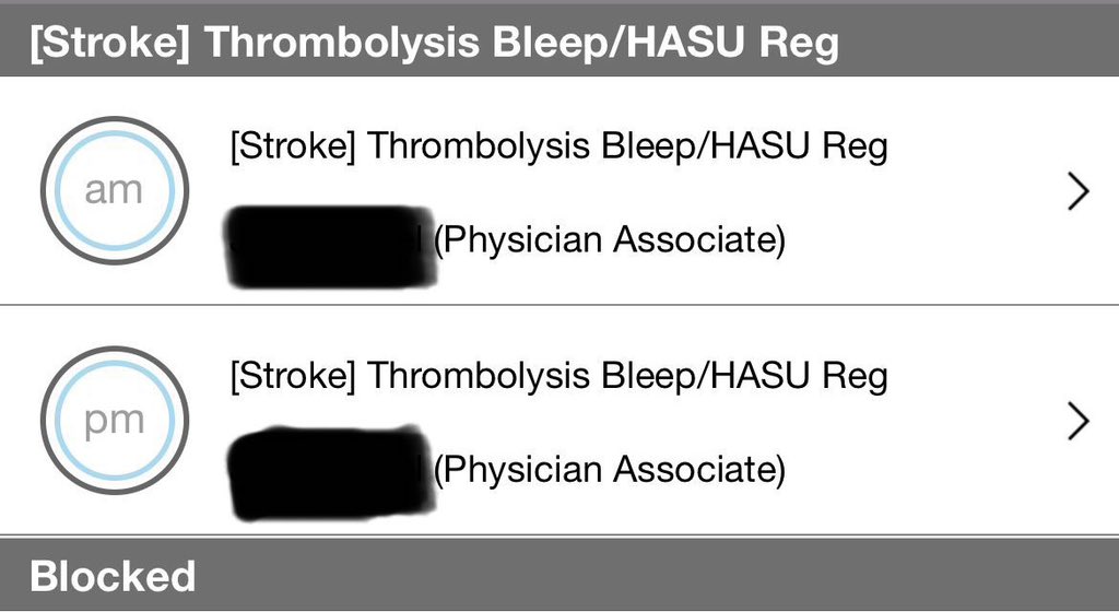 Allowing a PA who can’t even prescribe thrombolysis treatment, hold the on call stroke bleep. What could possibly go wrong? @DudleyGroupNHS