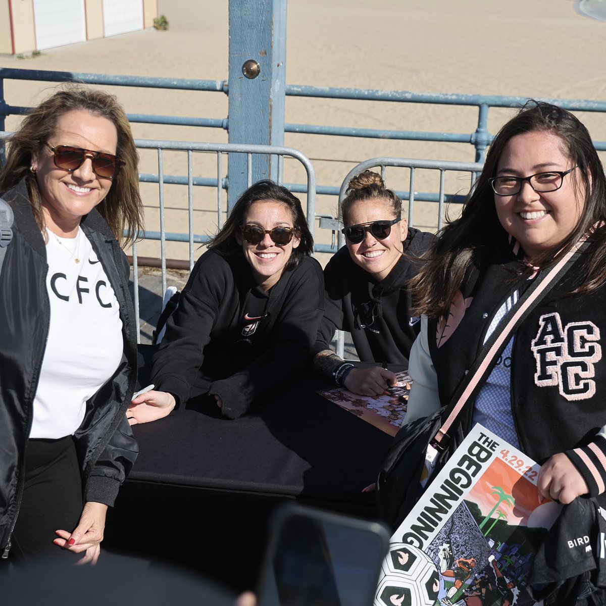 Huge thanks to all our Season Ticket Members who joined us for an incredible day at Santa Monica Pier! 🖤