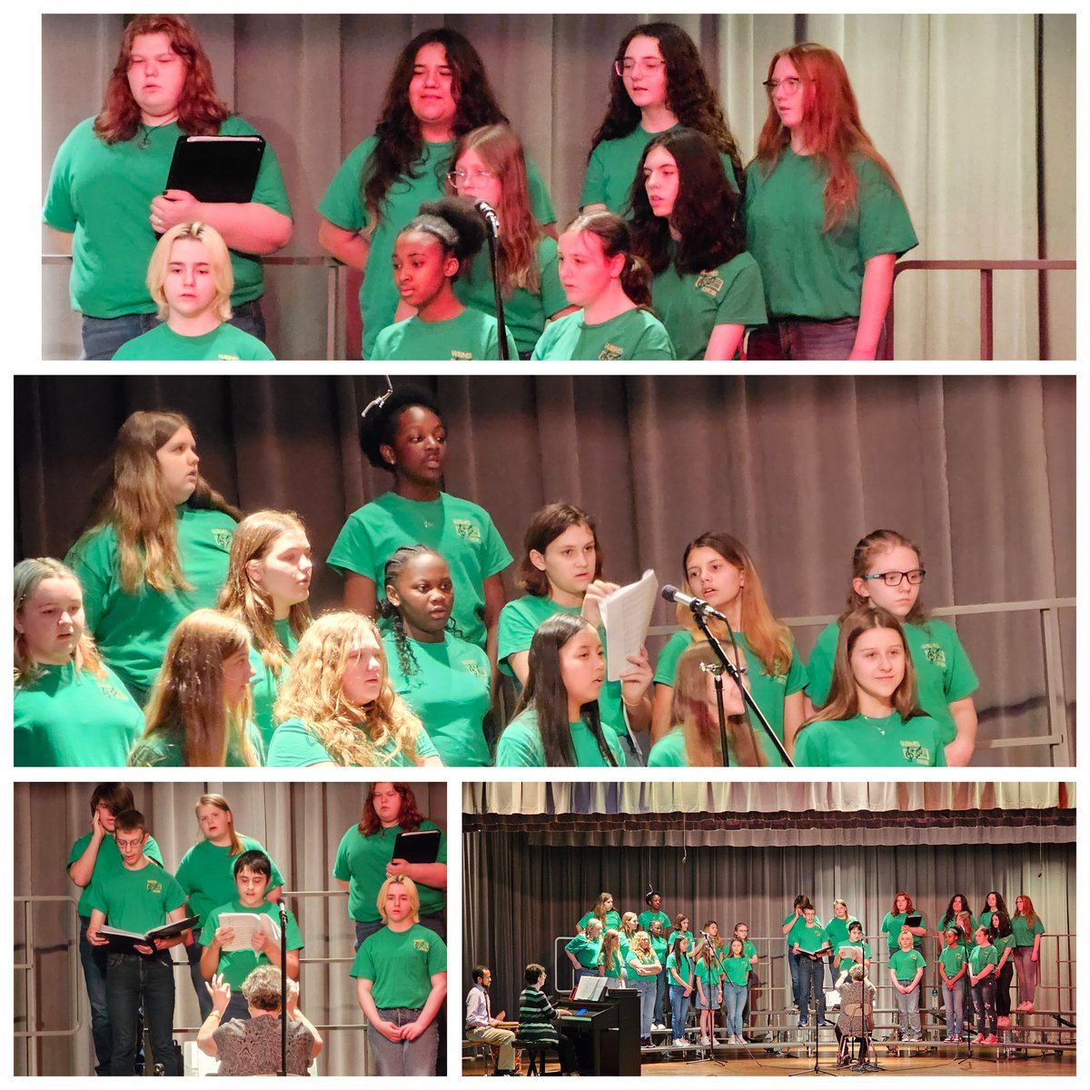 An excellent performance tonight by the beautiful voices of the WBMS Choir!