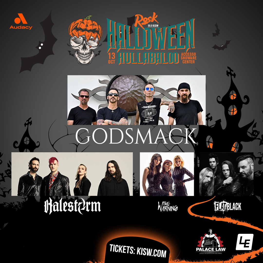 🔥New Show Announced🔥

@TheWarningBand2 will support @godsmack & @Halestorm at the KISW 99.9 'The Rock' HALLOWEEN HULLABALOO on October 13 at accesso @ShoWareCenter in Seattle, WA

#TheWarning #TheWarningBand #PRSGuitars #SabianCymbals #SpectorBass