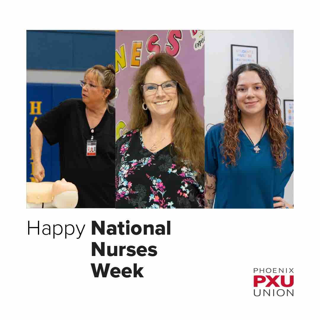 Happy National Nurses Week, PXU Family! 🩺 The theme this year is “Nurses Make the Difference,” and we could not agree more. Thank you to all of our nurses district-wide for providing support and care to our students each and every day. We appreciate you! ❤️