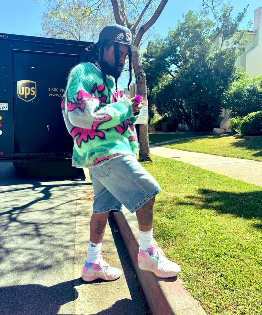 Wale and his adidas AE 1 fits