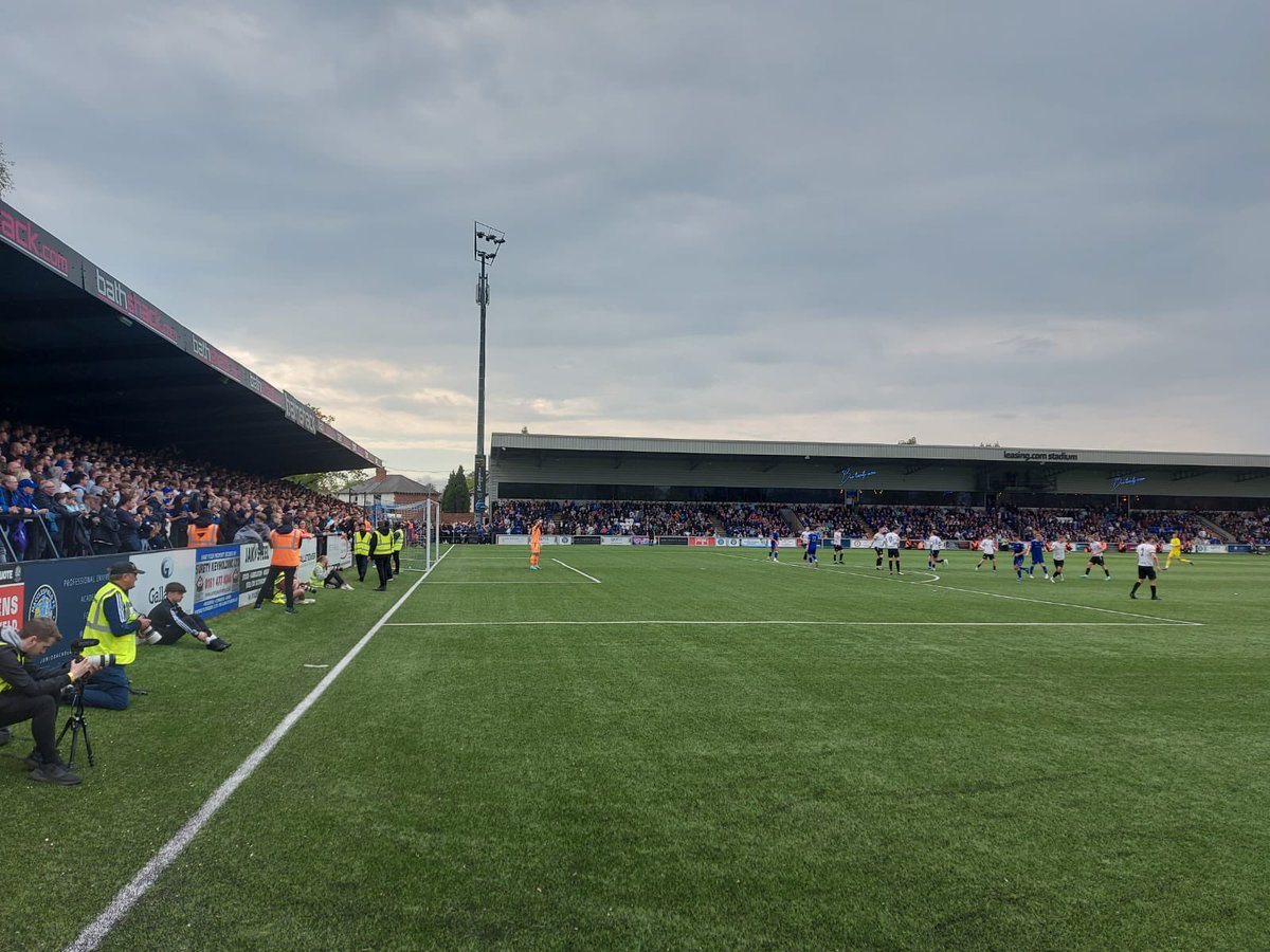 It just wasn’t to be today for the Silkmen and maybe the nerves got the better of the players in front of a sold out Moss rose. The @TheVanaramaNL north will be slightly poorer for not having one of the biggest sides in north in the division but will be everyone’s cup final still