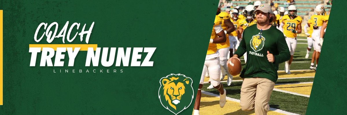 Thanks to Coach Trey Nunez with Southeastern Louisiana for spending some time with us at Patterson High School today!!!