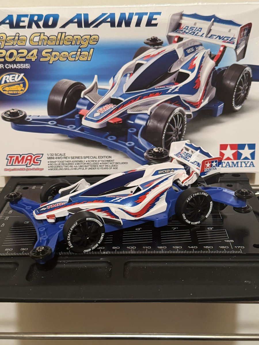 タミヤ ミニ四駆 エアロ アバンテ アジアチャレンジ 2024 スペシャル韓国