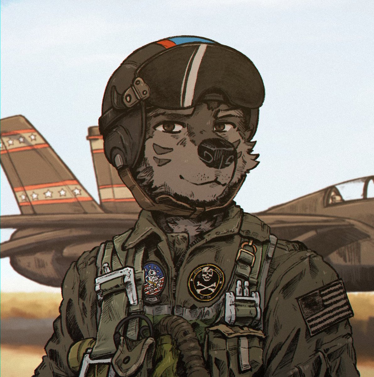 Infurnationale's tweet photo. Perfect skies for takeoff

Comm for Ryker https://t.co/lnsk3PvH2O