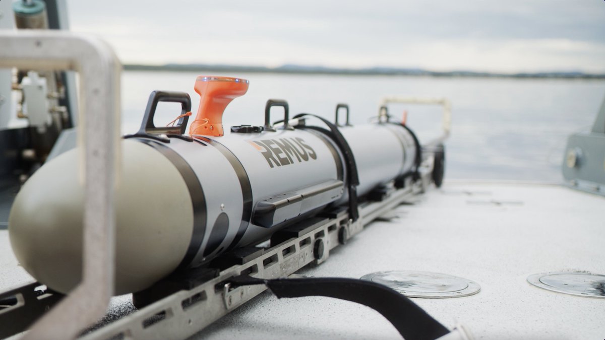 HII, the leading manufacturer of underwater unmanned vehicles (UUVs), announced the recent sale of three REMUS 100s and five REMUS 300s to the @RoyalNavy. Read more in HII's newsroom: hii.com/news/hii-royal…