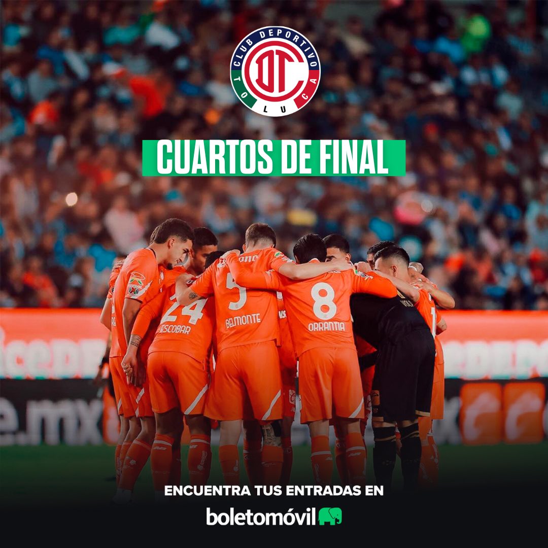 ¡Diabloabonado!📣 Activa ya tu abono para los cuartos de final y no te quedes sin ver a @TolucaFC 🔥⚽️ Ingresa a Boletomóvil y asegura tu asiento. 😎 🔗 Link directo aquí: bit.ly/486VypI