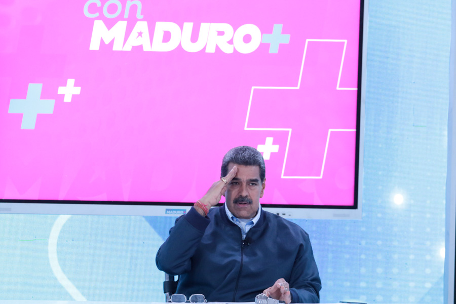 #EnVivo 📷| Al comentar sobre los más de 114 mil millones de dólares recaudados entre enero y abril de 2024 por el Servicio Nacional Integrado de Administración Aduanera y Tributaria (Seniat), el presidente @NicolasMaduro destacó que Venezuela construye un nuevo modelo económico.