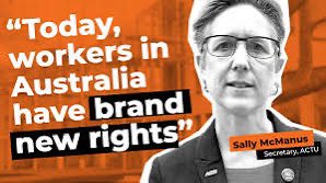 Poor Paul Fletcher going up against Sally McManus. It is like a flyweight going up against a heavyweight - Paul is just not in the same class.