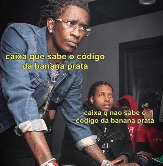 Ale_trabalhando's tweet image. Dia 37
Hoje o homem está de folga e não pôde ser registrado.

Fiquem com um meme sobre Operadores de Caixa: