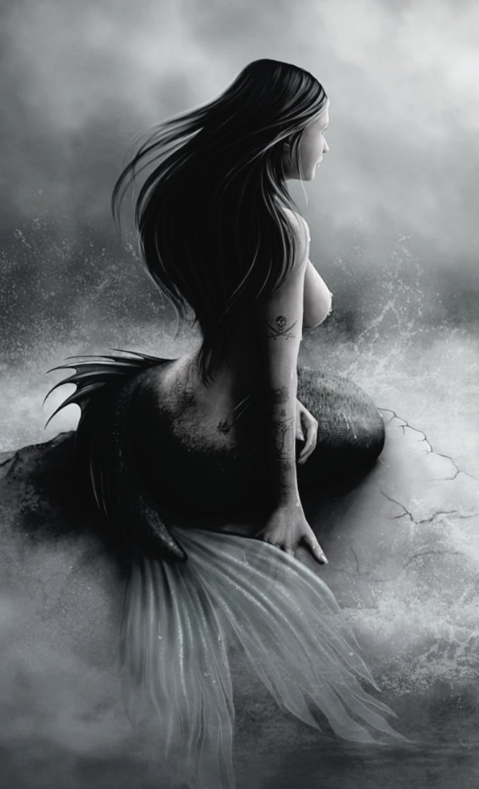 Serene she was Touched in ways A storm aghast Enormous These waves Serene she was Yes, a mermaid Never drowns She simply lasts.