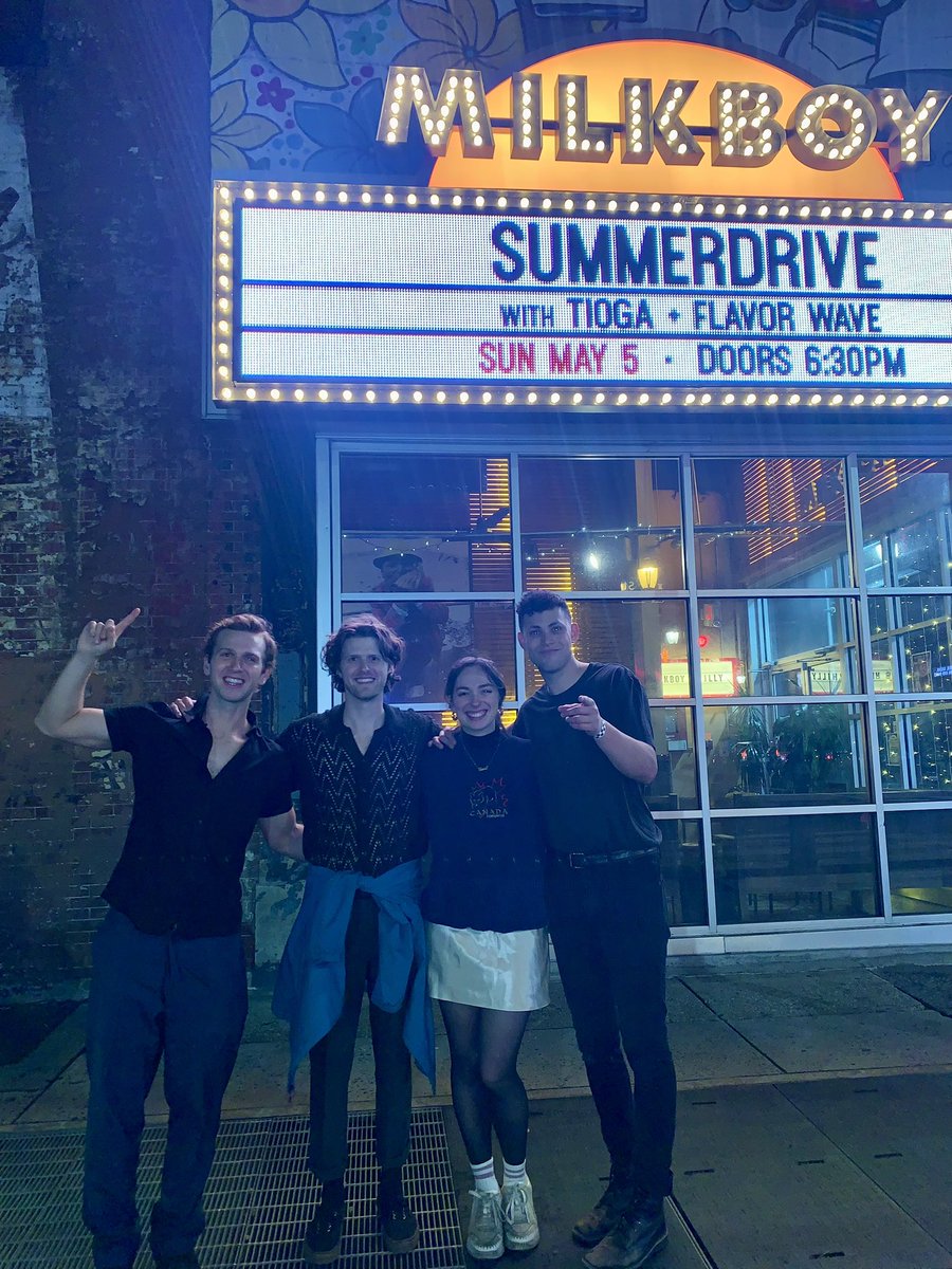 Philly! That was a blast, we gave you everything we had and you gave it right back. 

Up next is a homecoming show in NYC this Thursday, can’t wait 🙌🏼